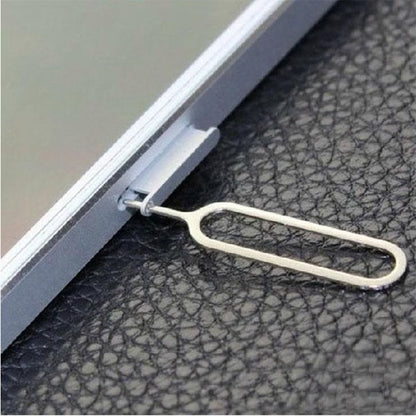 10pcs SIM Card Ejector Pin Needle Key Tool, Anti-Lost SIM Tray Remover for Mobile Phones & Tablets