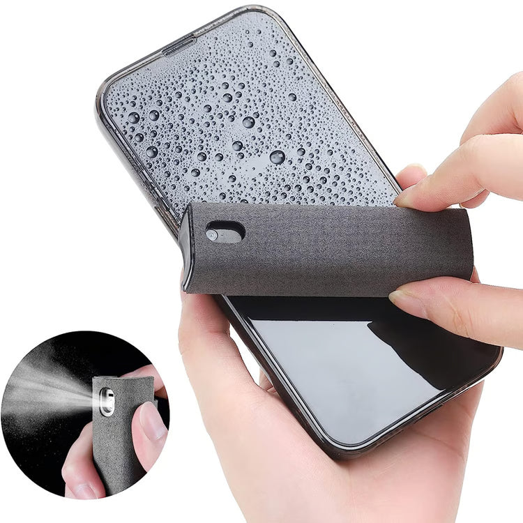 Microfiber Screen Cleaner Spray Bottle with Microfiber Cloth for Phones, Tablets, Computers & Other Electronic Devices