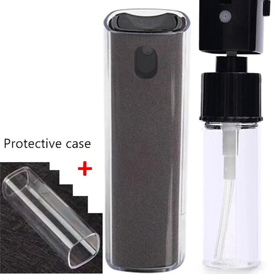 Microfiber Screen Cleaner Spray Bottle with Microfiber Cloth for Phones, Tablets, Computers & Other Electronic Devices