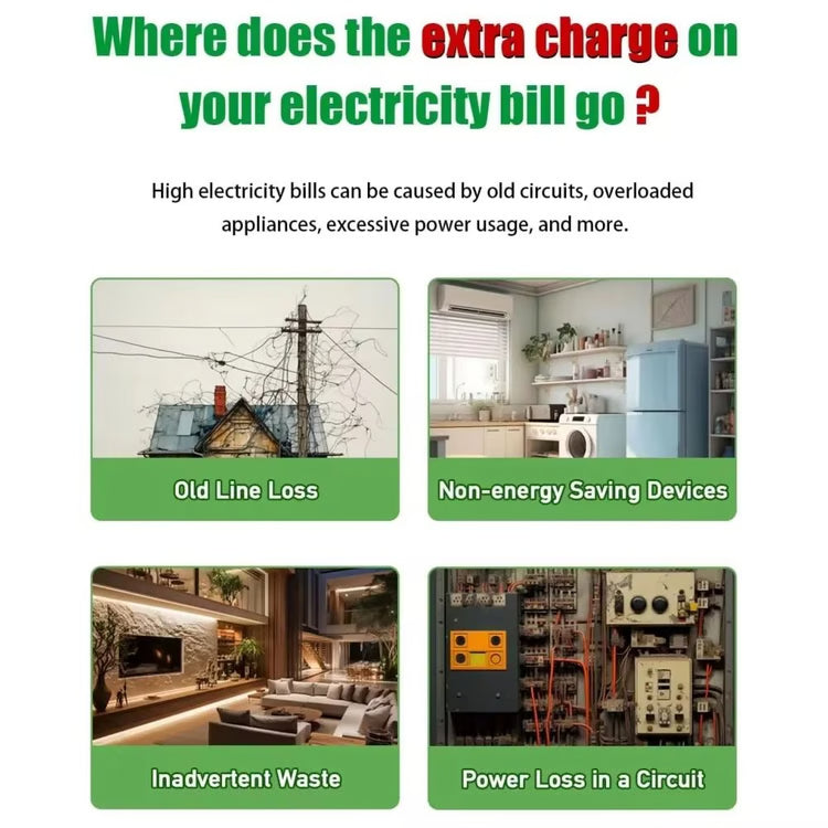 Electricity Saving Box – Intelligent Power Factor Optimization Device for Home & Office Energy Efficiency