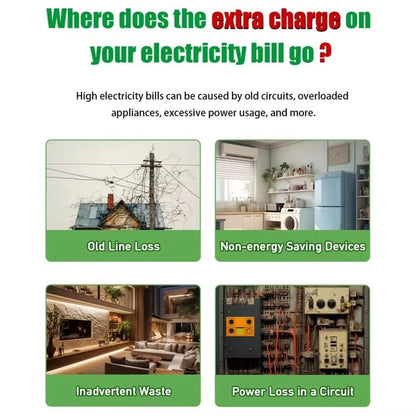 Electricity Saving Box – Intelligent Power Factor Optimization Device for Home & Office Energy Efficiency