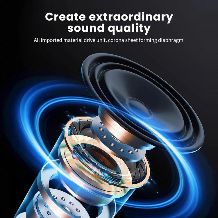 Wireless Over-Ear Headphones with Immersive Surround Sound