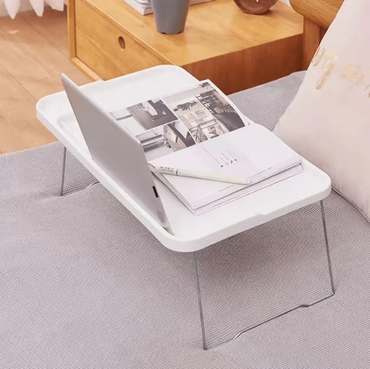 Portable Multi-Function Lap Tray Desk Foldable Bed Table with Cup Holder for Laptop and Study