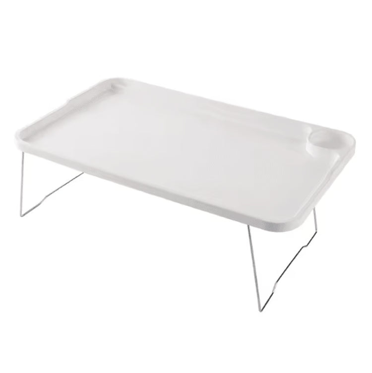 Portable Multi-Function Lap Tray Desk Foldable Bed Table with Cup Holder for Laptop and Study