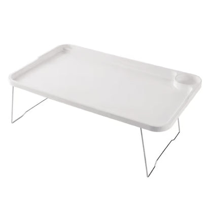 Portable Multi-Function Lap Tray Desk Foldable Bed Table with Cup Holder for Laptop and Study