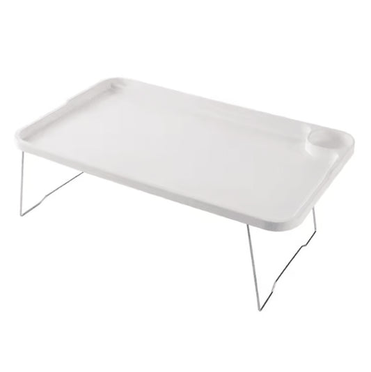 Portable Multi-Function Lap Tray Desk Foldable Bed Table with Cup Holder for Laptop and Study