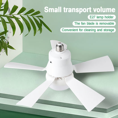 Smart Wireless Ceiling Fan Light with Remote Control & Dimmable Lighting