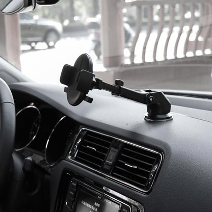 Retractable Car Phone Holder, Universal Car Phone Holder for Dashboard & Windshield, Car Air Vent Phone Holder